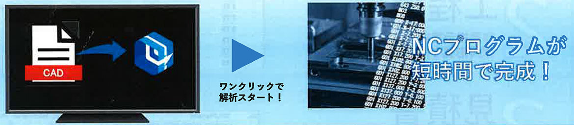 多品種少量生産でNCプログラミングに時間がかかっている